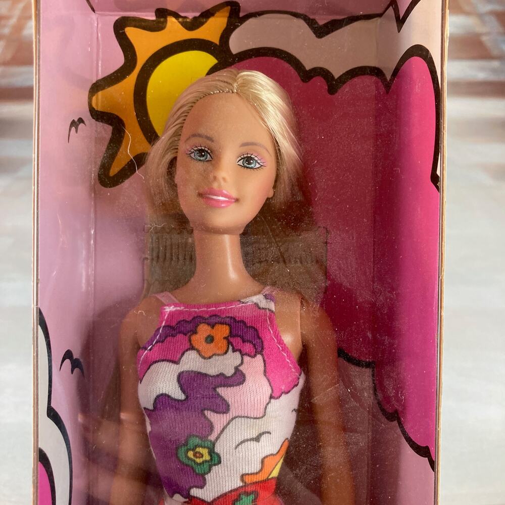 Y2K Mattel 12" Sunshine Day Barbie #52836 (2001) NRFB - Picture 2 of 5